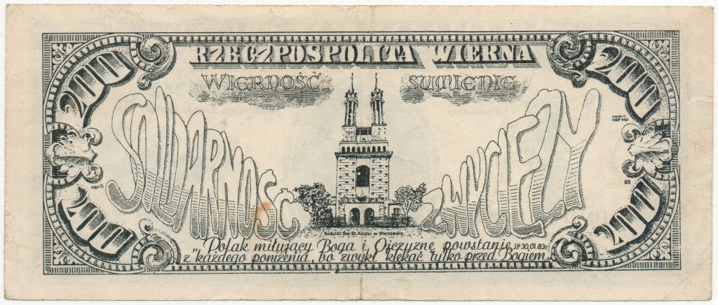  Banknoty opozycji